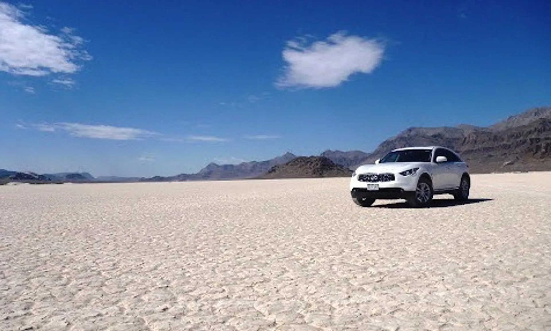 Car on sand