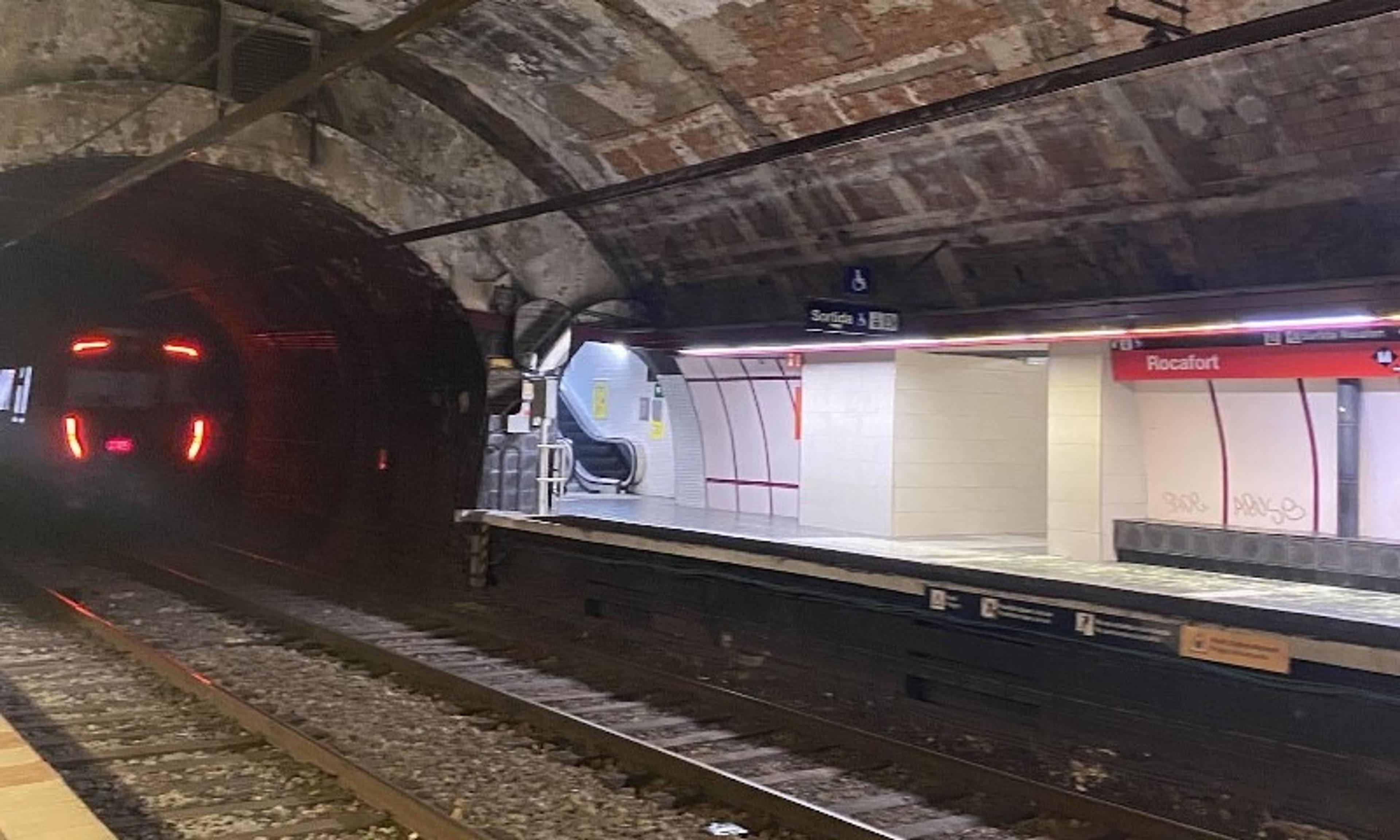 The haunted Rocafort Metro Station in Barcelona