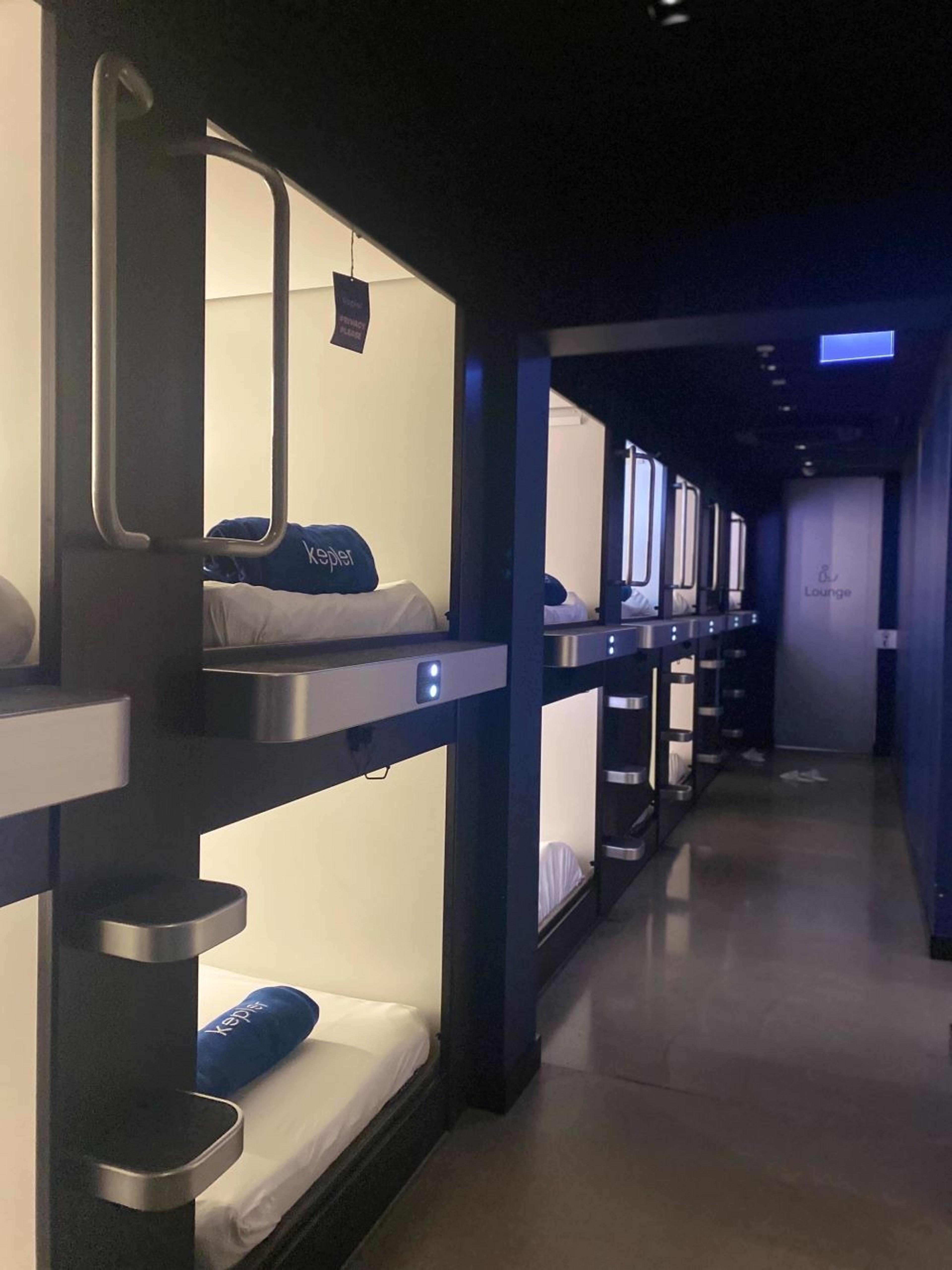 Sleep pods in Sabiha Gokcen airport