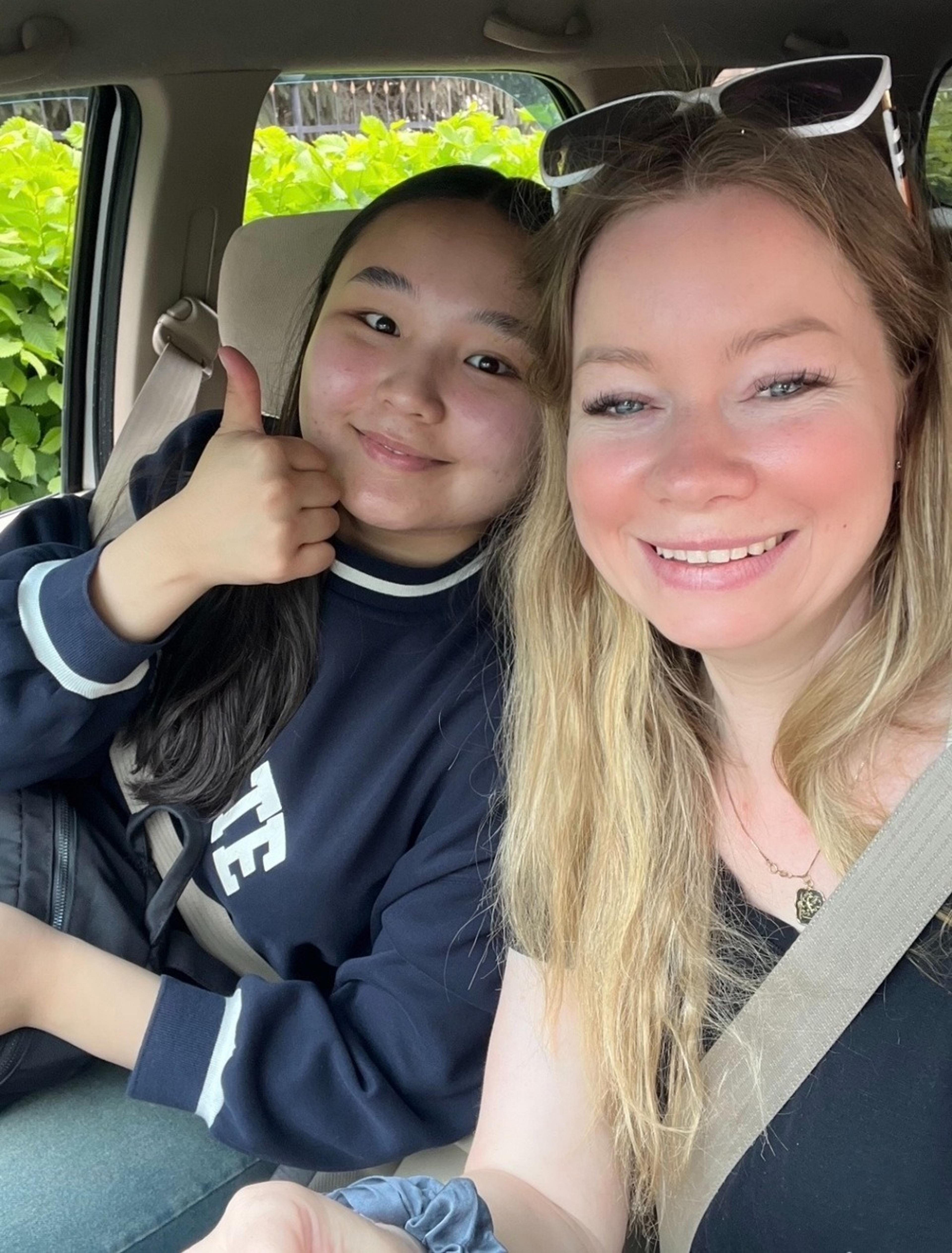 Flight Finder Kristi and her new Kyrgyz friend embark on the journey to Kel-Suu Lake.