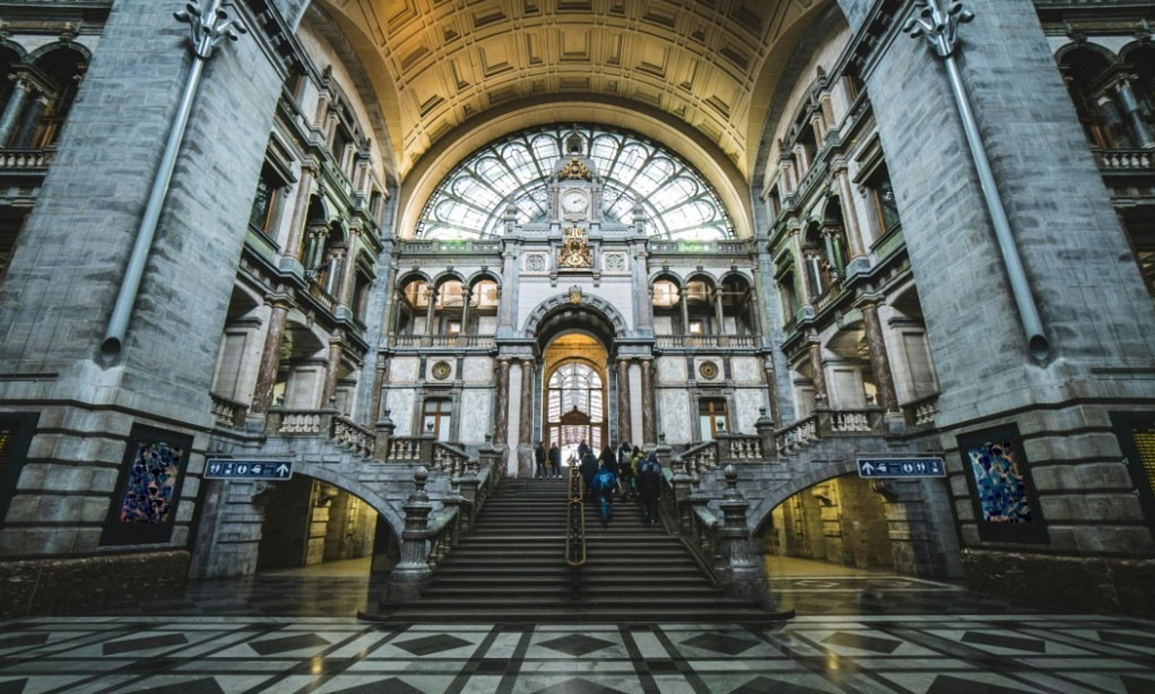 Antwerp's train station