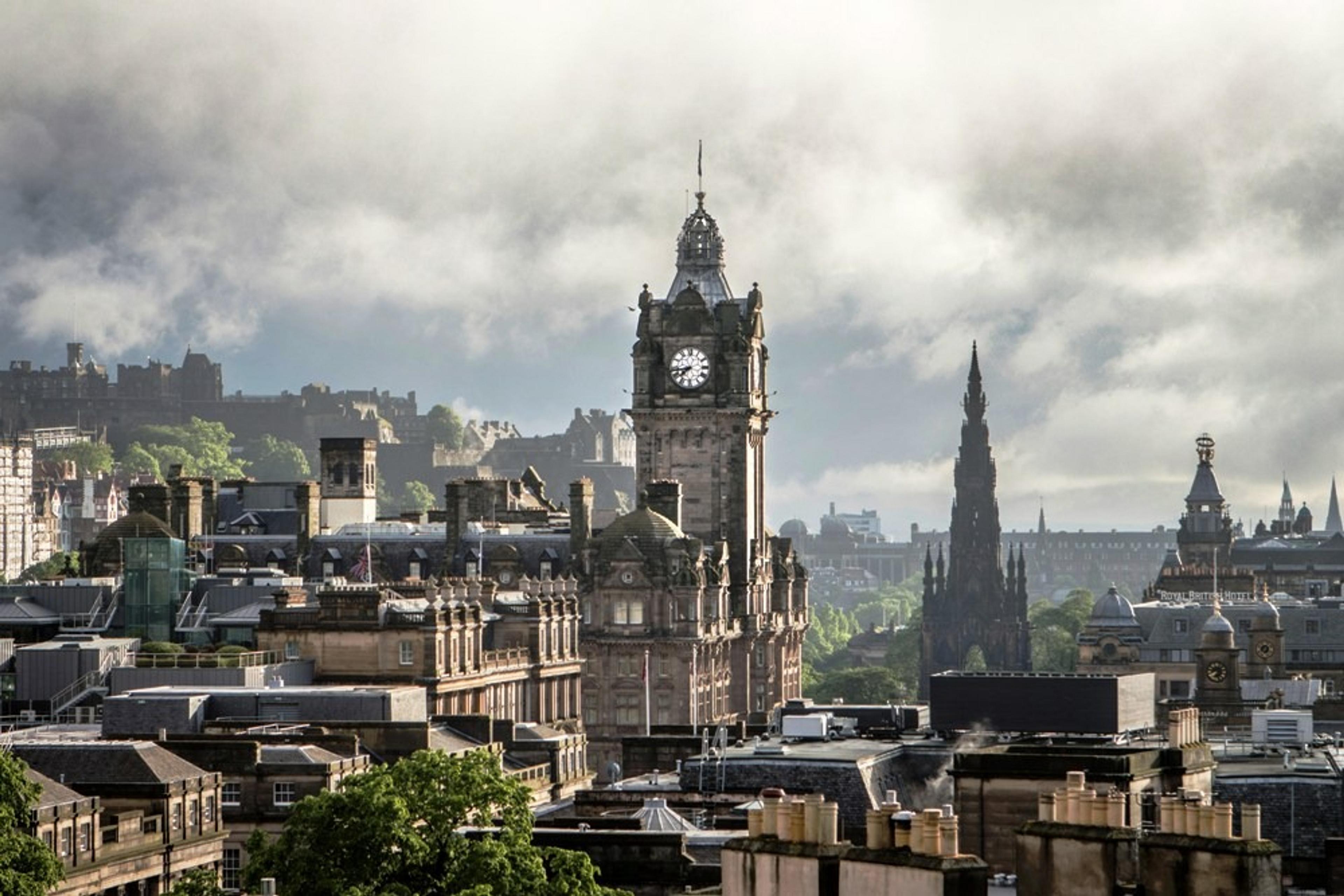 View over Edinburgh