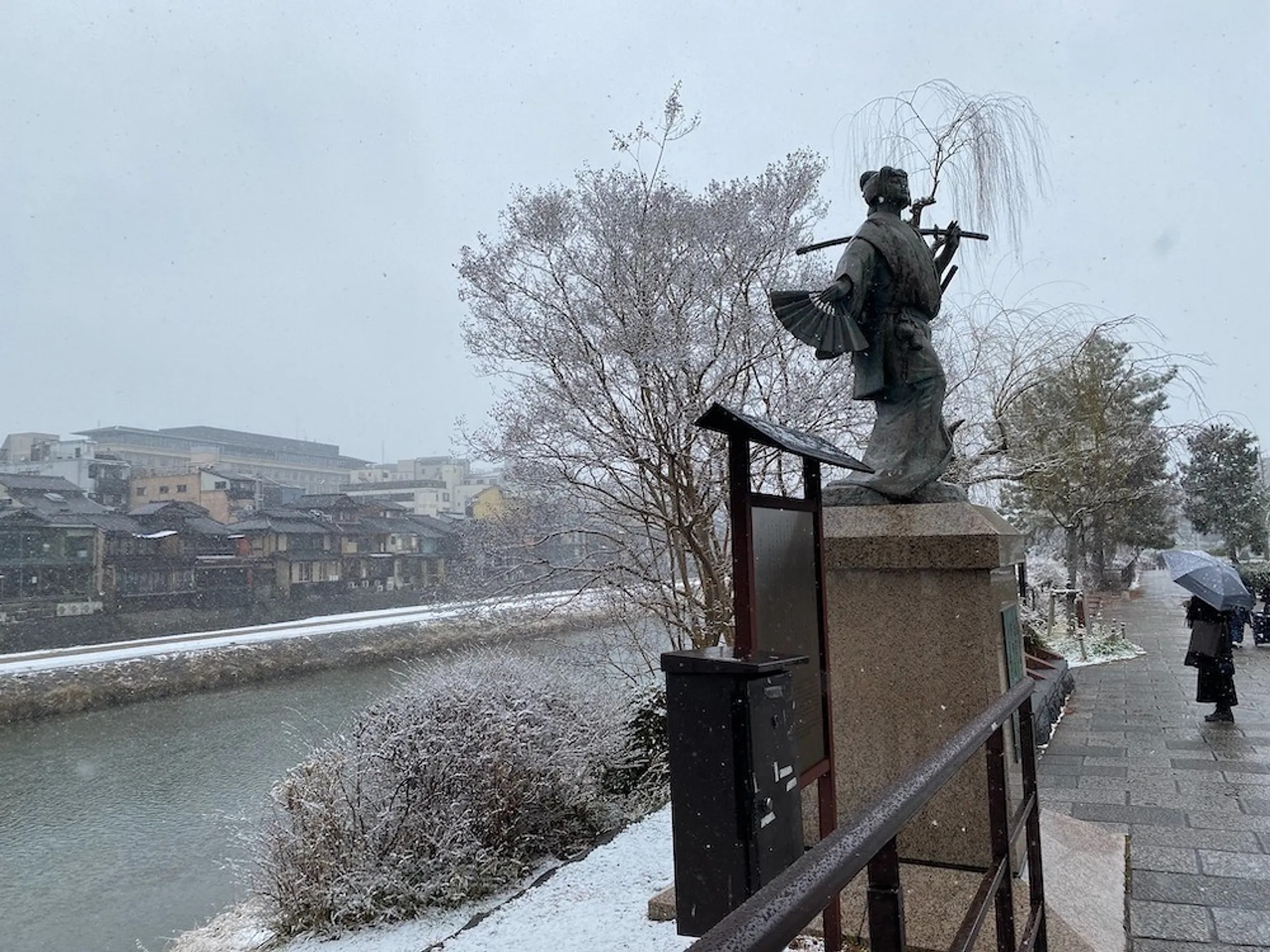 Kyoto in the winter