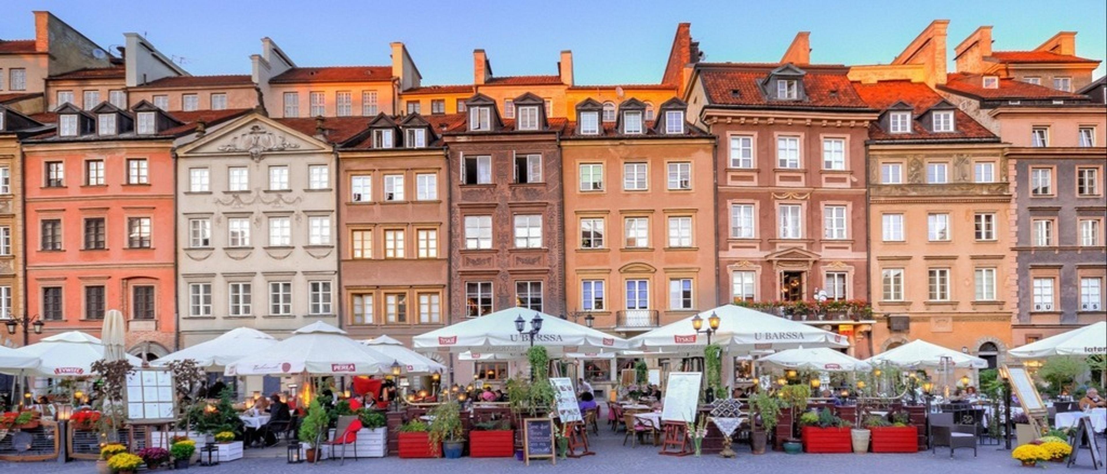 Warsaw 🥟 at €47 rtn from Bergen 